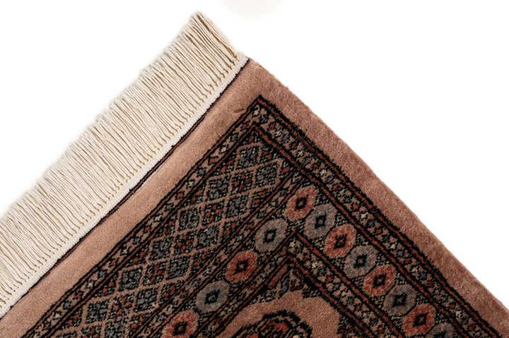 3' 2 x 5' 1 Hand Knotted Bokhara Oriental Wool Rug