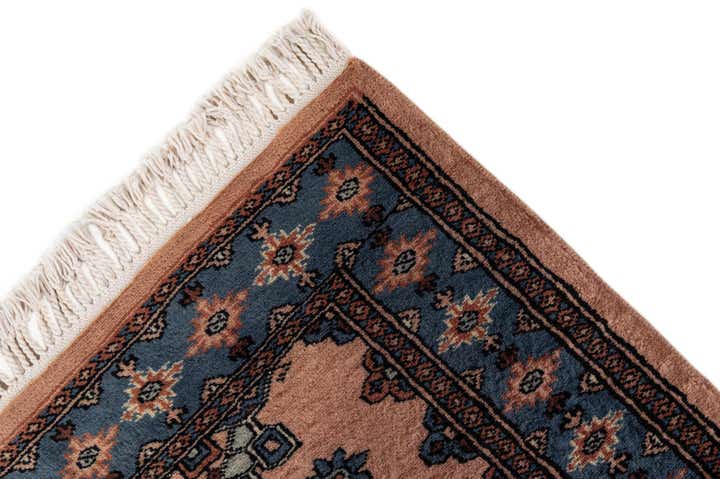 3' 3 x 4' 10 Hand Knotted Bokhara Oriental Wool Rug