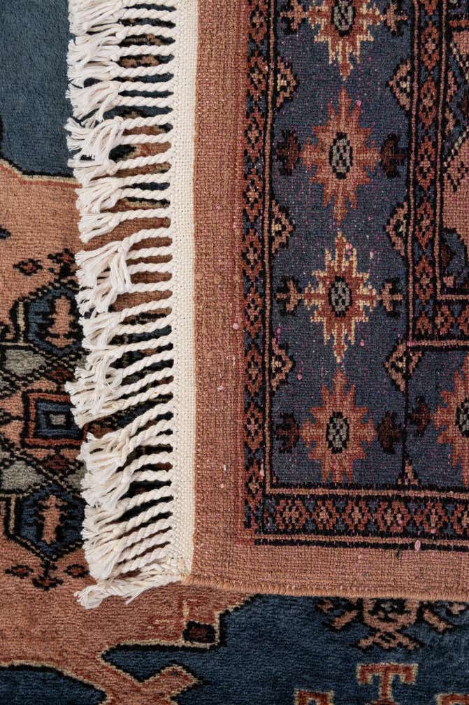 3' 3 x 4' 10 Hand Knotted Bokhara Oriental Wool Rug