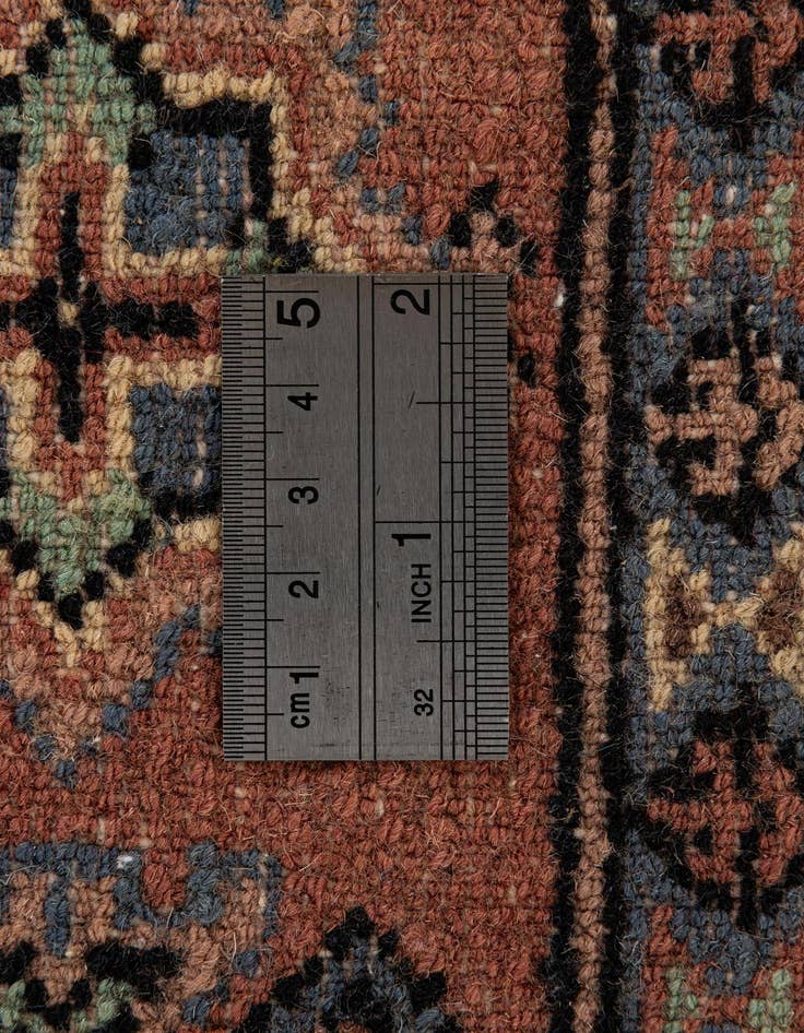 Detail image of 3' 1 x 5'  Hand Knotted Bokhara Oriental Wool Rug