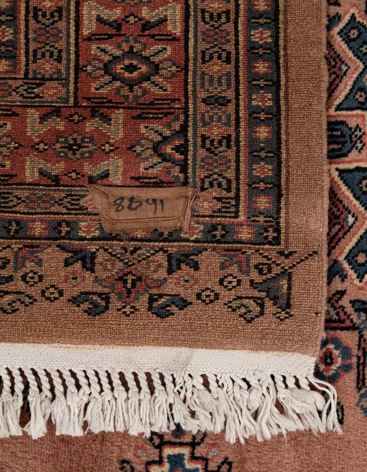 Detail image of 4' 3 x 6' 4  Hand Knotted Bokhara Oriental Wool Rug