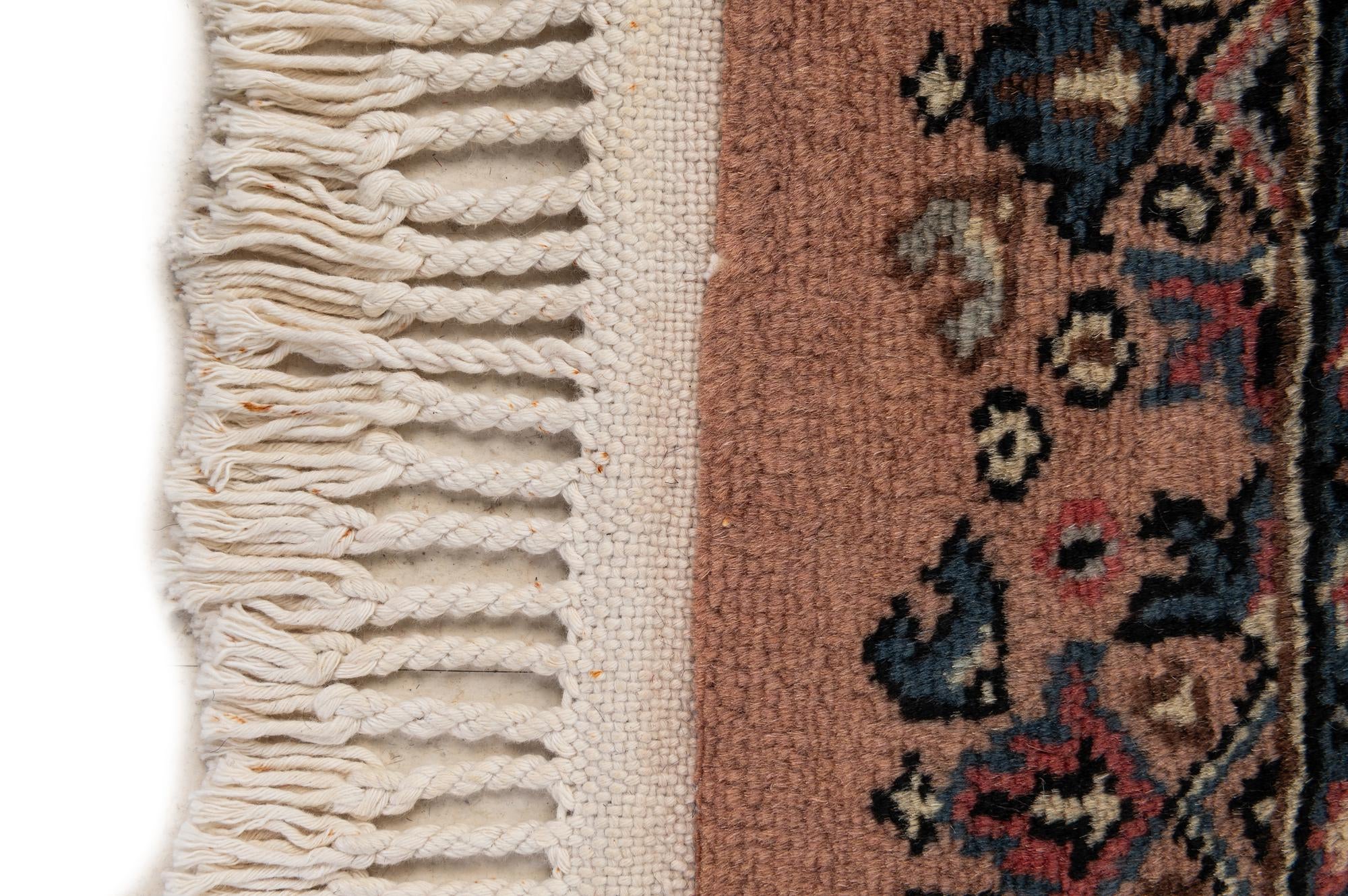 4' 3 x 6' 4 Hand Knotted Bokhara Oriental Wool Rug