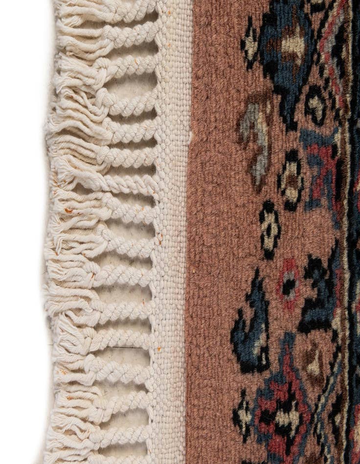 Detail image of 4' 3 x 6' 4  Hand Knotted Bokhara Oriental Wool Rug