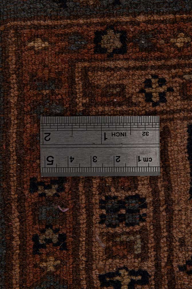 4' 1 x 6' Hand Knotted Bokhara Oriental Wool Rug