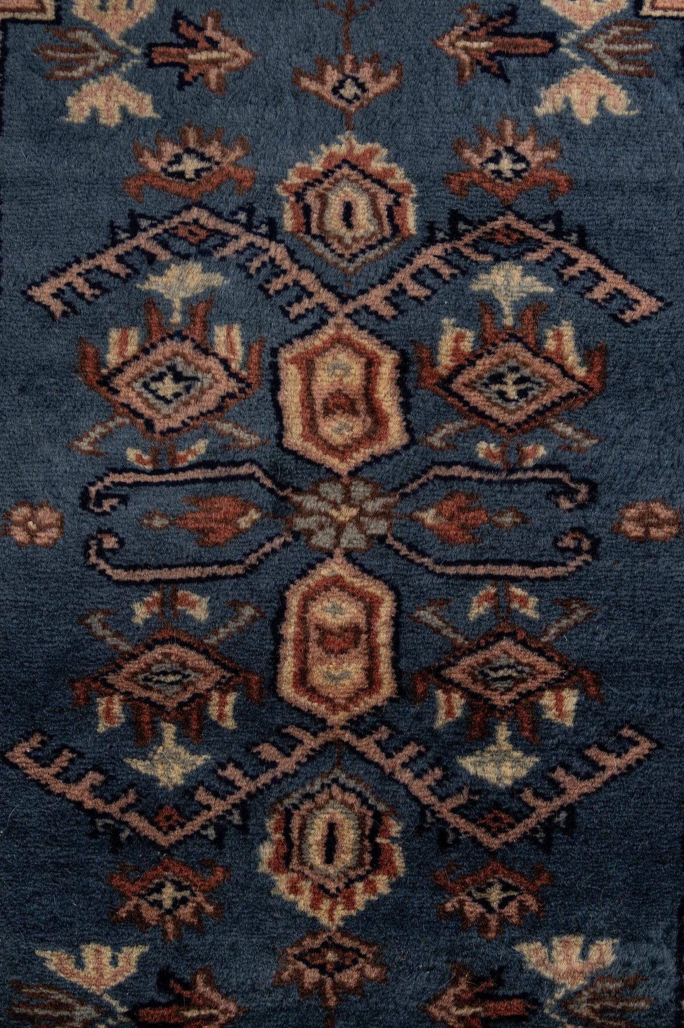 4' 1 x 6' Hand Knotted Bokhara Oriental Wool Rug