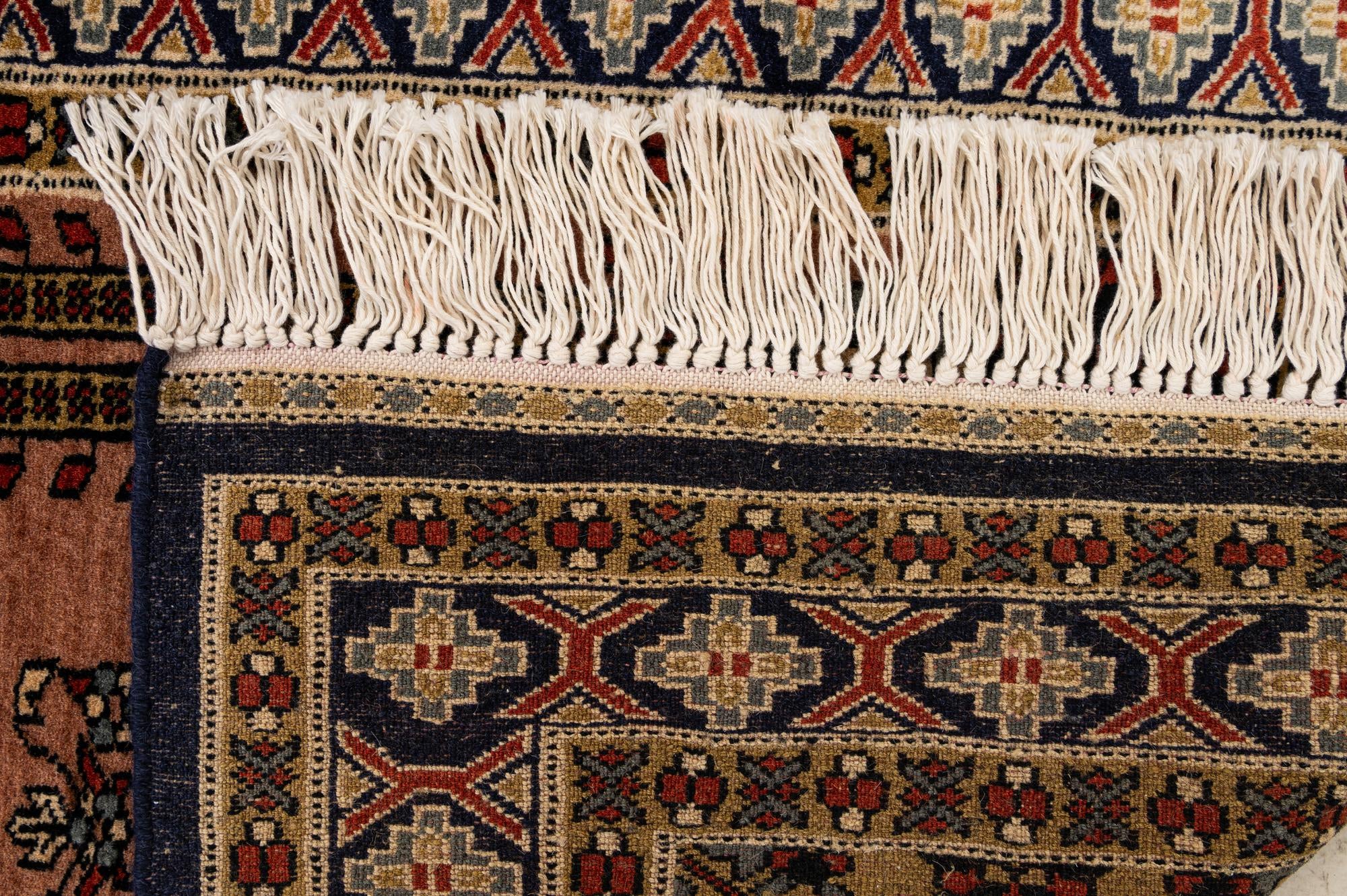 2' 8 x 4' 3 Hand Knotted Bokhara Oriental Wool Rug