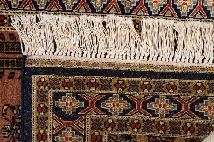 2' 8 x 4' 3 Hand Knotted Bokhara Oriental Wool Rug