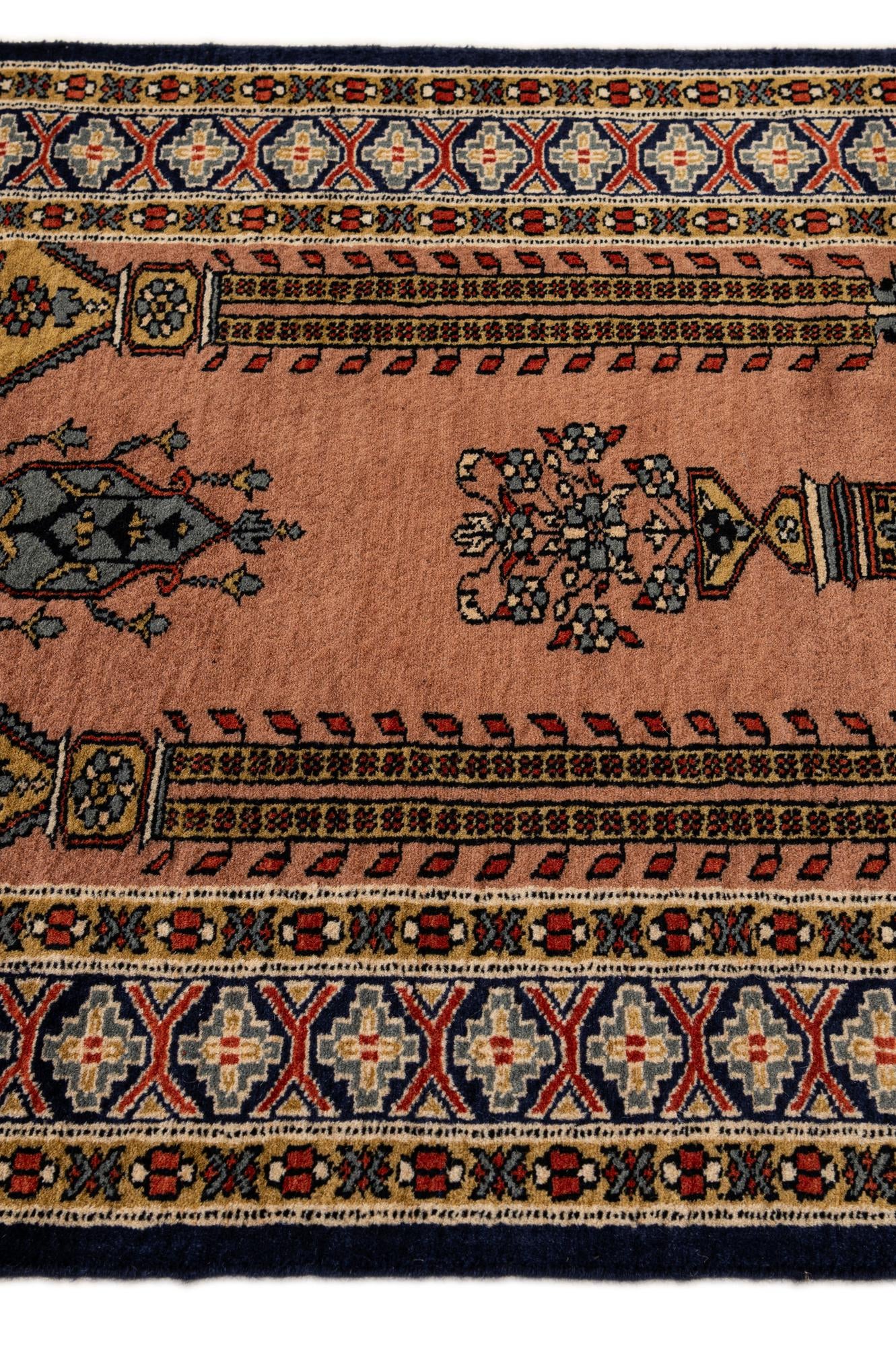 2' 8 x 4' 3 Hand Knotted Bokhara Oriental Wool Rug