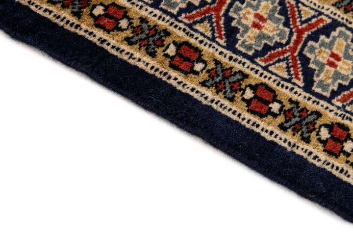 2' 8 x 4' 3 Hand Knotted Bokhara Oriental Wool Rug