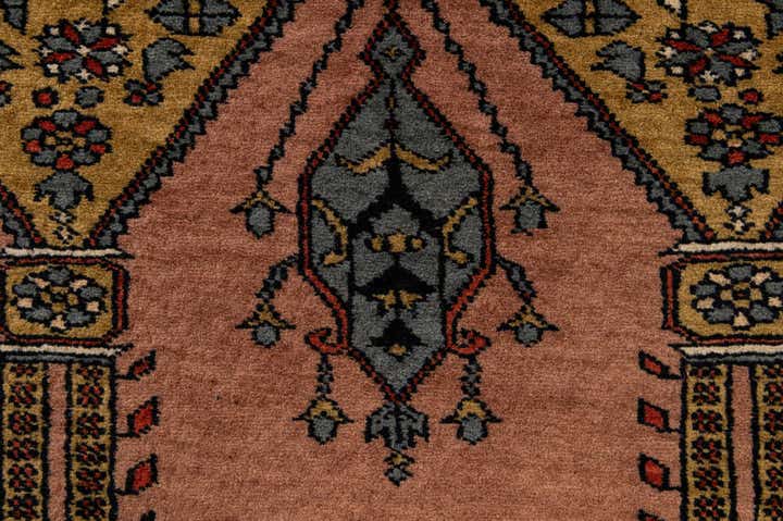 2' 8 x 4' 3 Hand Knotted Bokhara Oriental Wool Rug