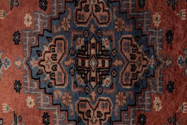 4' 4 x 6' 2 Hand Knotted Bokhara Oriental Wool Rug