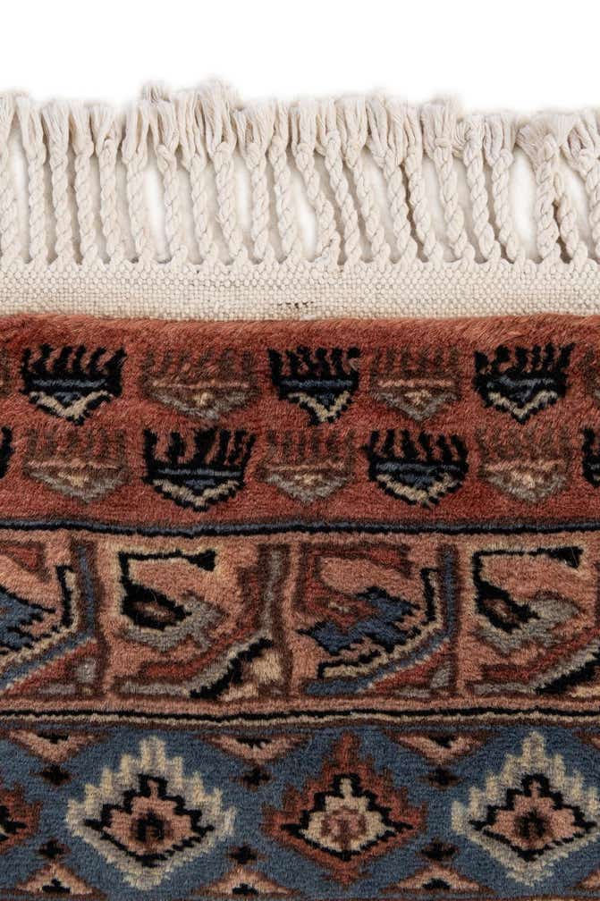 4' 4 x 6' 2 Hand Knotted Bokhara Oriental Wool Rug