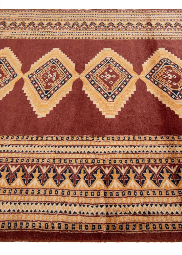 4' 3 x 6' 2 Hand Knotted Bokhara Wool Rug