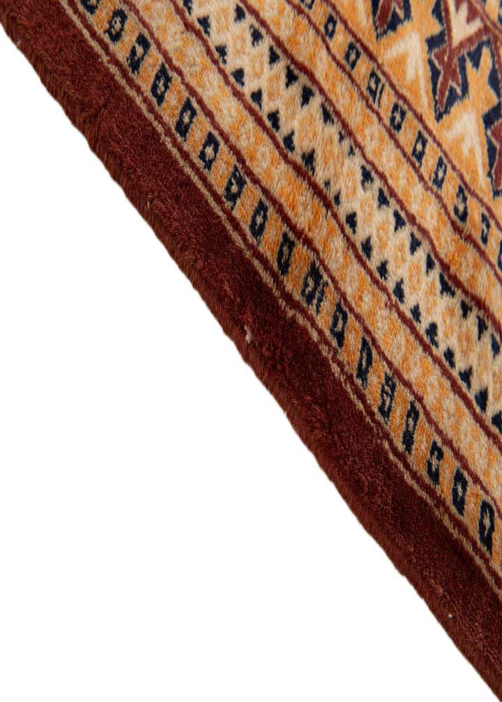 4' 3 x 6' 2 Hand Knotted Bokhara Wool Rug