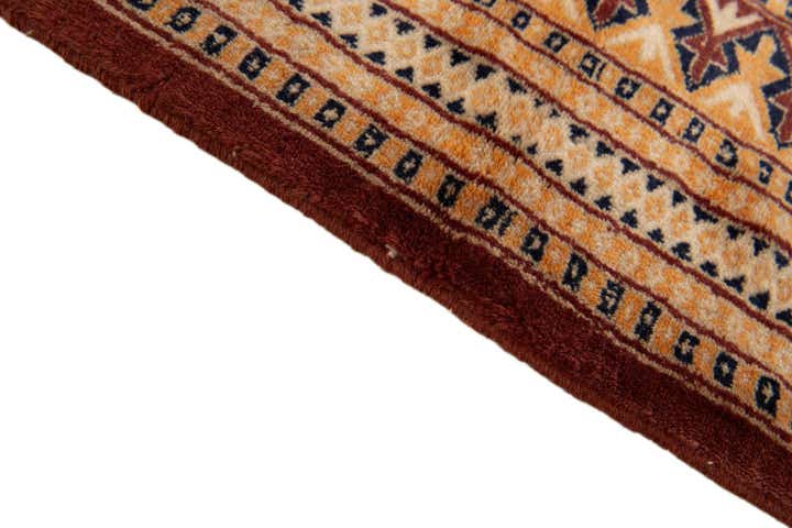 4' 3 x 6' 2 Hand Knotted Bokhara Wool Rug
