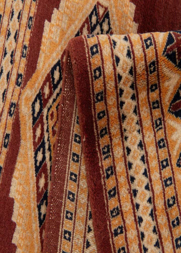 4' 3 x 6' 2 Hand Knotted Bokhara Wool Rug