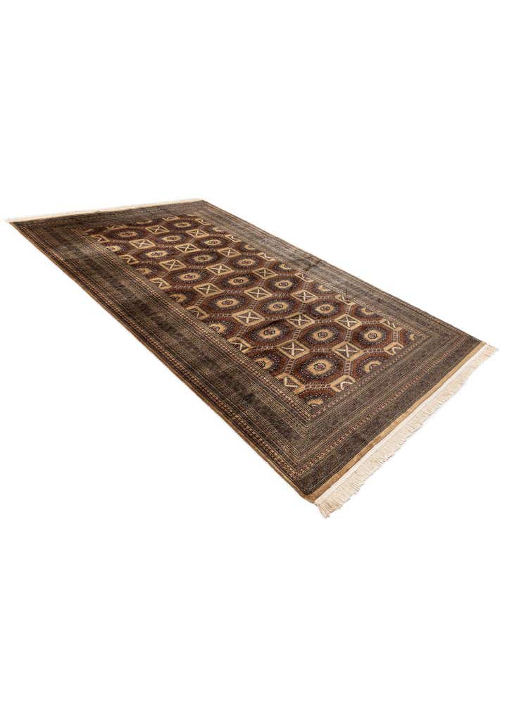 7' x 10' 10 Hand Knotted Bokhara Oriental Wool Rug