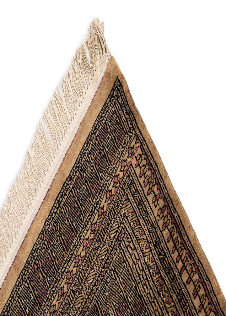 7' x 10' 10 Hand Knotted Bokhara Oriental Wool Rug