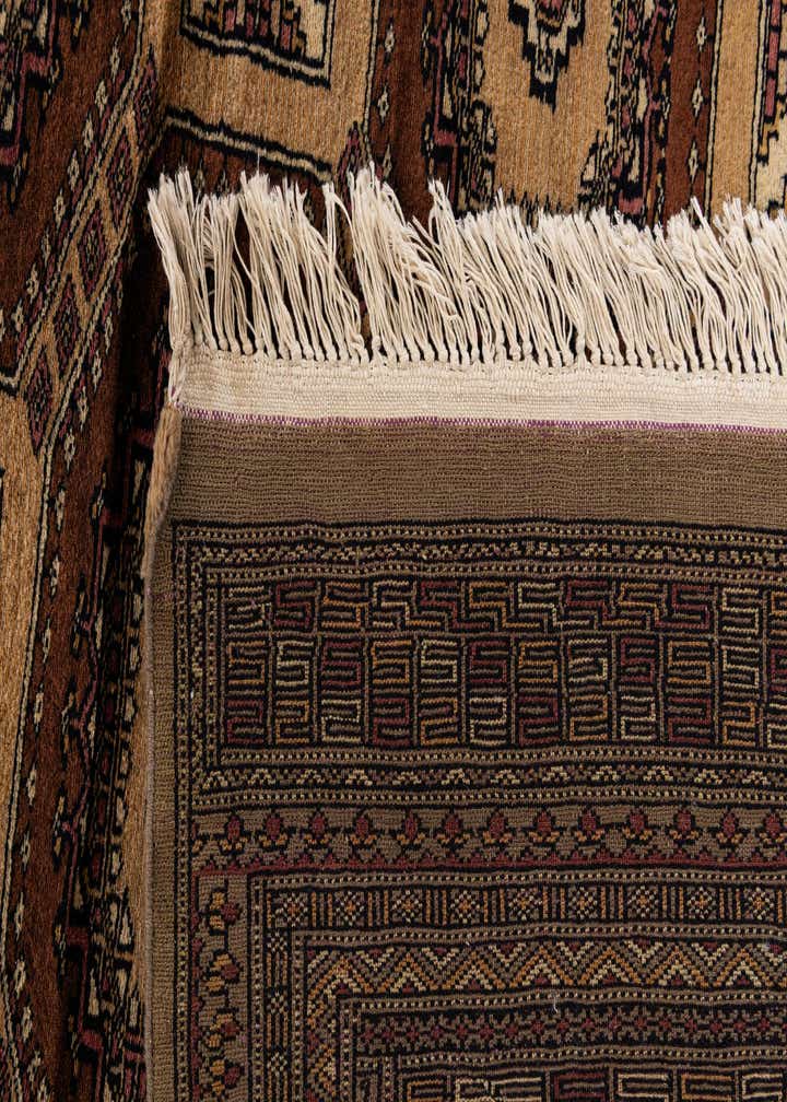 7' x 10' 10 Hand Knotted Bokhara Oriental Wool Rug