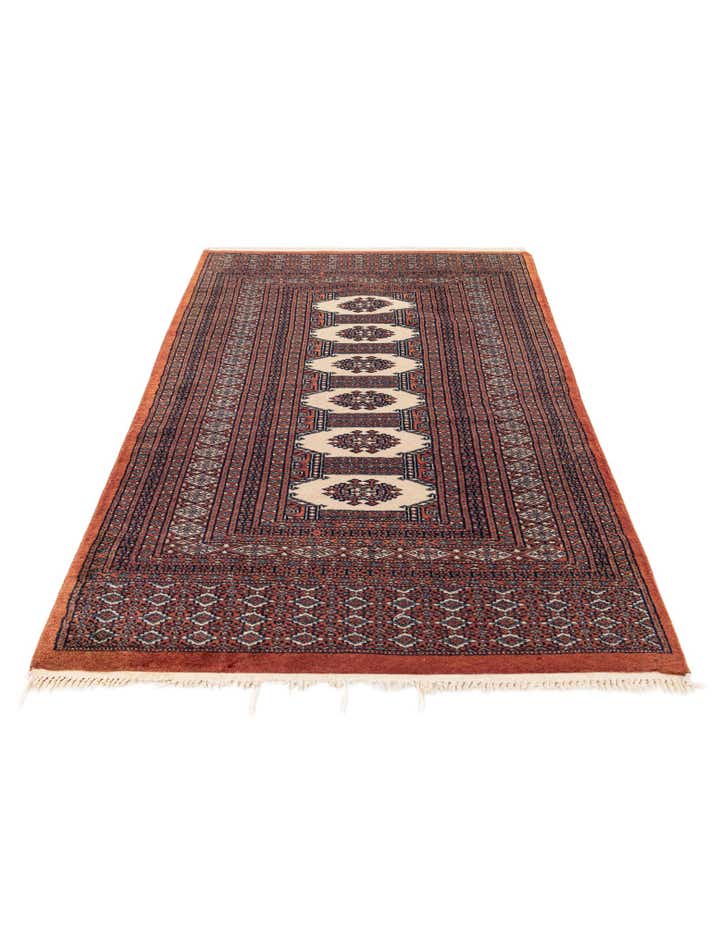 3' x 4' 10 Hand Knotted Bokhara Oriental Wool Rug