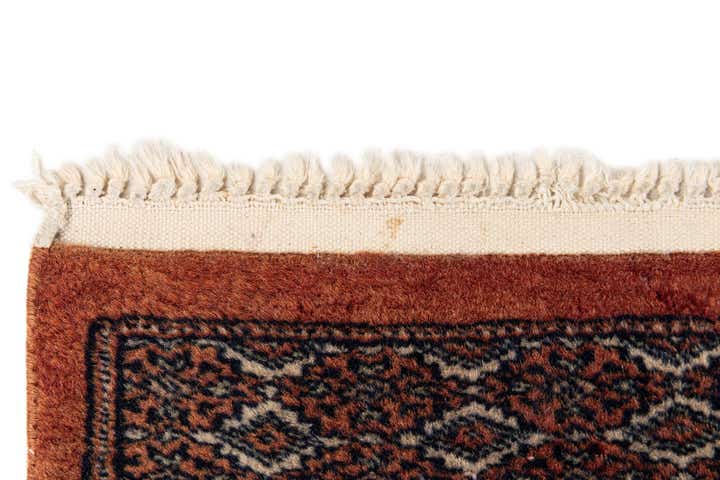3' x 4' 10 Hand Knotted Bokhara Oriental Wool Rug