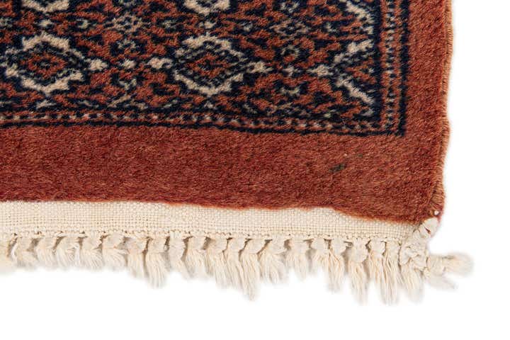 3' x 4' 10 Hand Knotted Bokhara Oriental Wool Rug