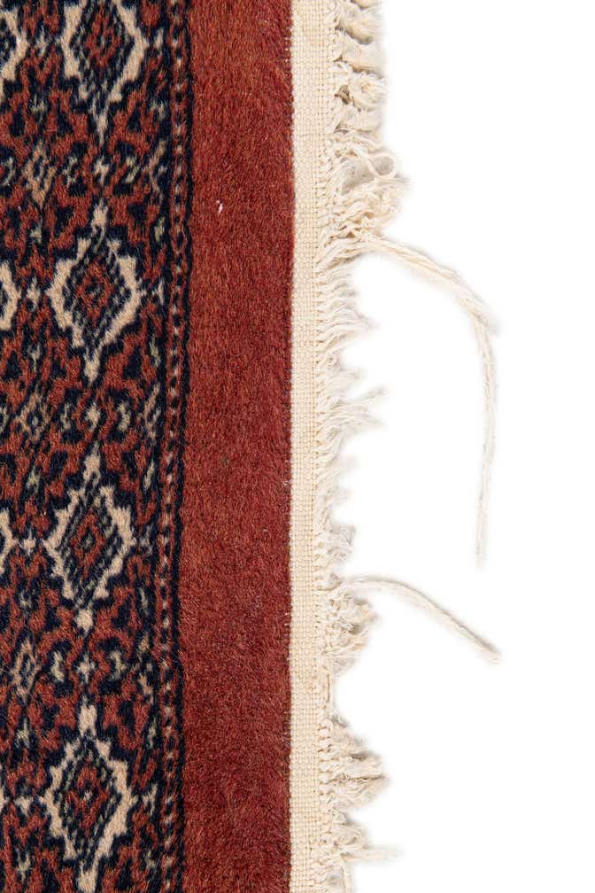 3' x 4' 10 Hand Knotted Bokhara Oriental Wool Rug