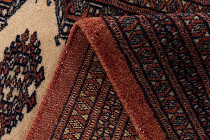 3' x 4' 10 Hand Knotted Bokhara Oriental Wool Rug