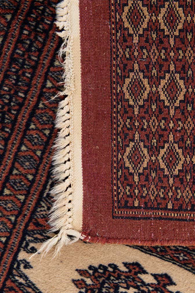 3' x 4' 10 Hand Knotted Bokhara Oriental Wool Rug