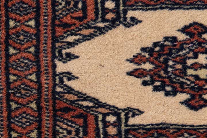 3' x 4' 10 Hand Knotted Bokhara Oriental Wool Rug