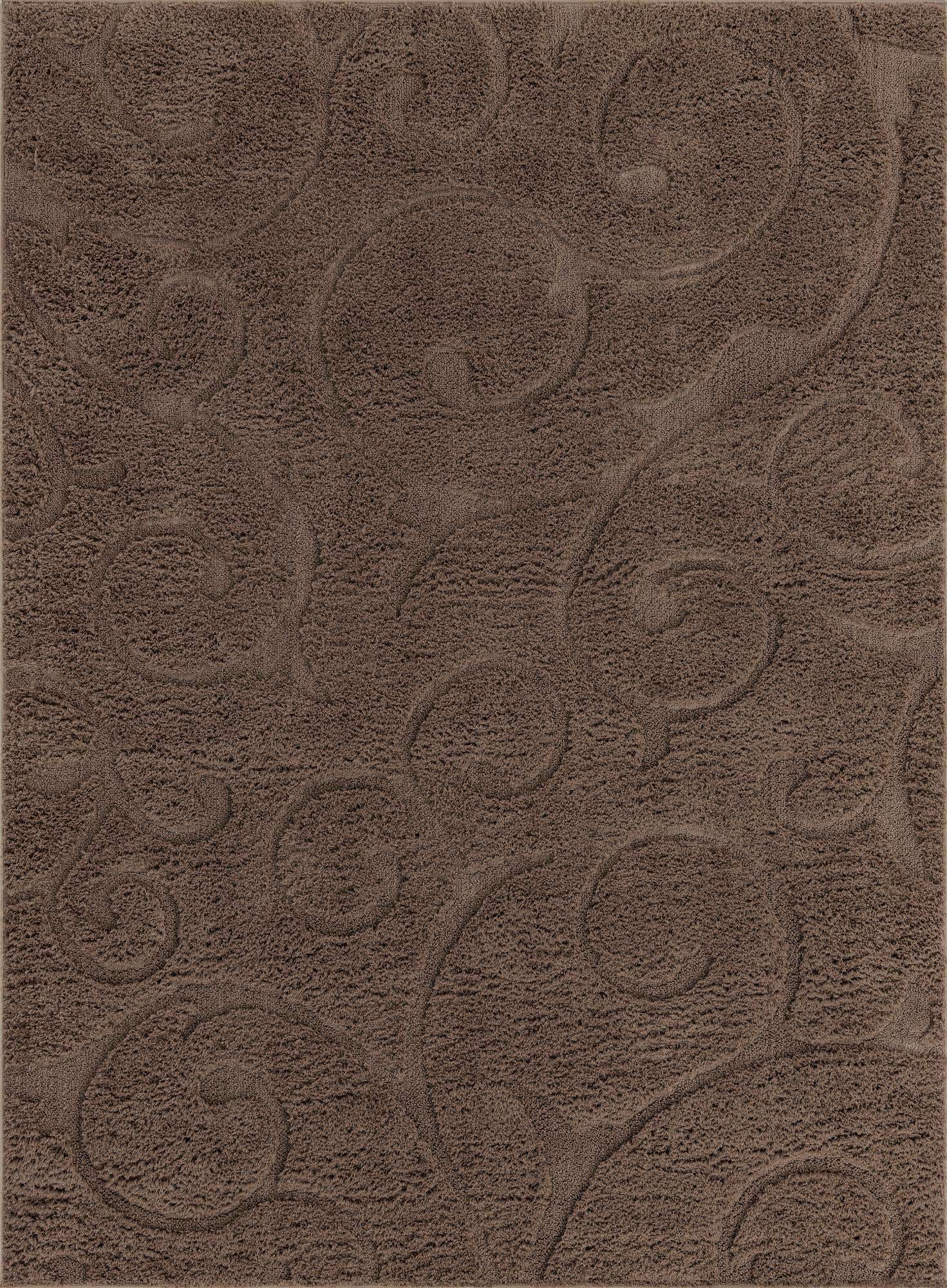 275cm x 365cm Floral Shag Teppich