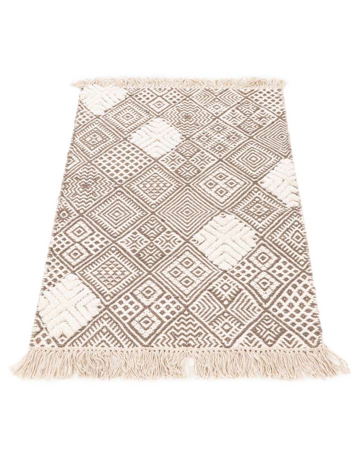 2' 2 x 3' 2 Handmade Braided Jute Rug