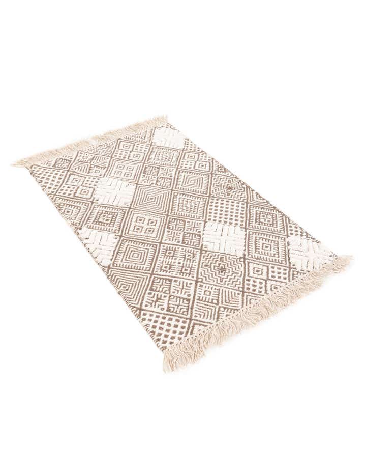 2' 2 x 3' 2 Handmade Braided Jute Rug