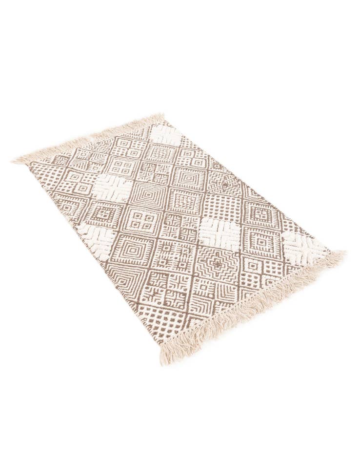 Detail image of 2' 2 x 3' 2 Handmade Braided Jute Rug