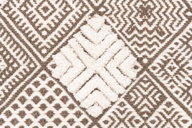 Detail image of 2' 2 x 3' 2 Handmade Braided Jute Rug