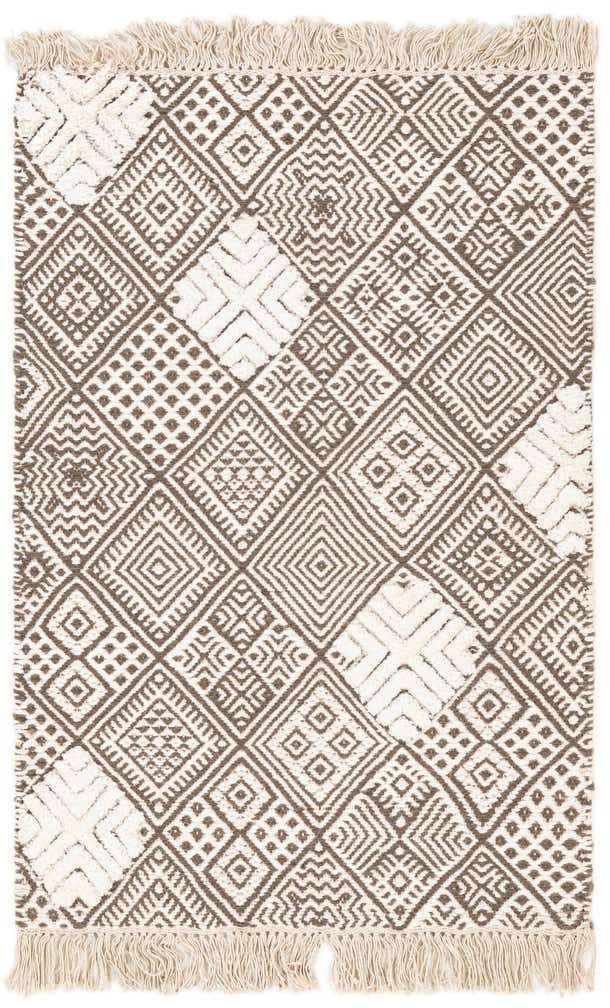 2' 2 x 3' 2 Handmade Braided Jute Rug