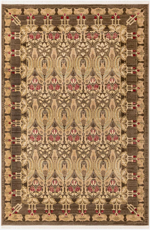 Detail image of 4' 1 x 6' 1 Chelsea Rug