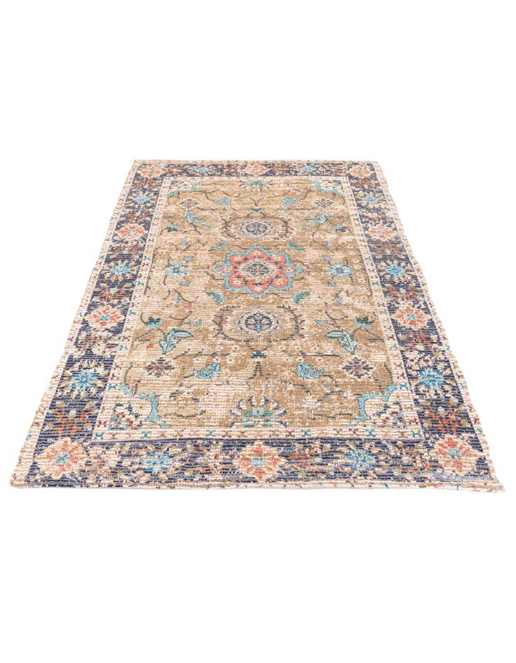 Detail image of 4' x 6' Chenille Jute Rug