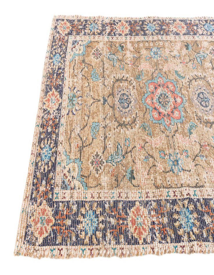 Detail image of 4' x 6' Chenille Jute Rug