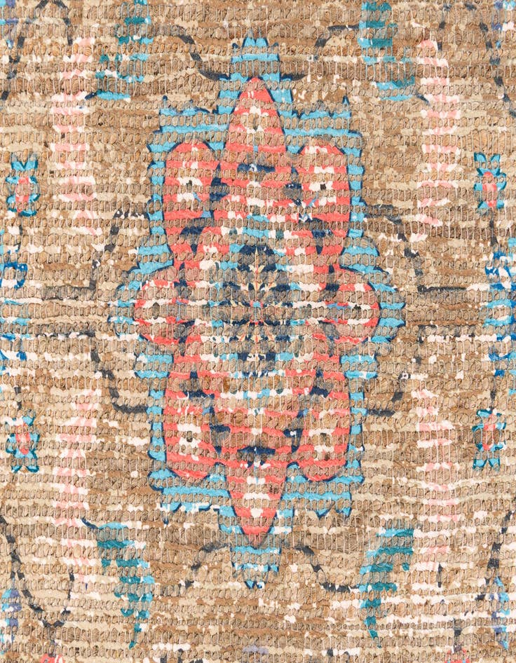 Detail image of 4' x 6' Chenille Jute Rug