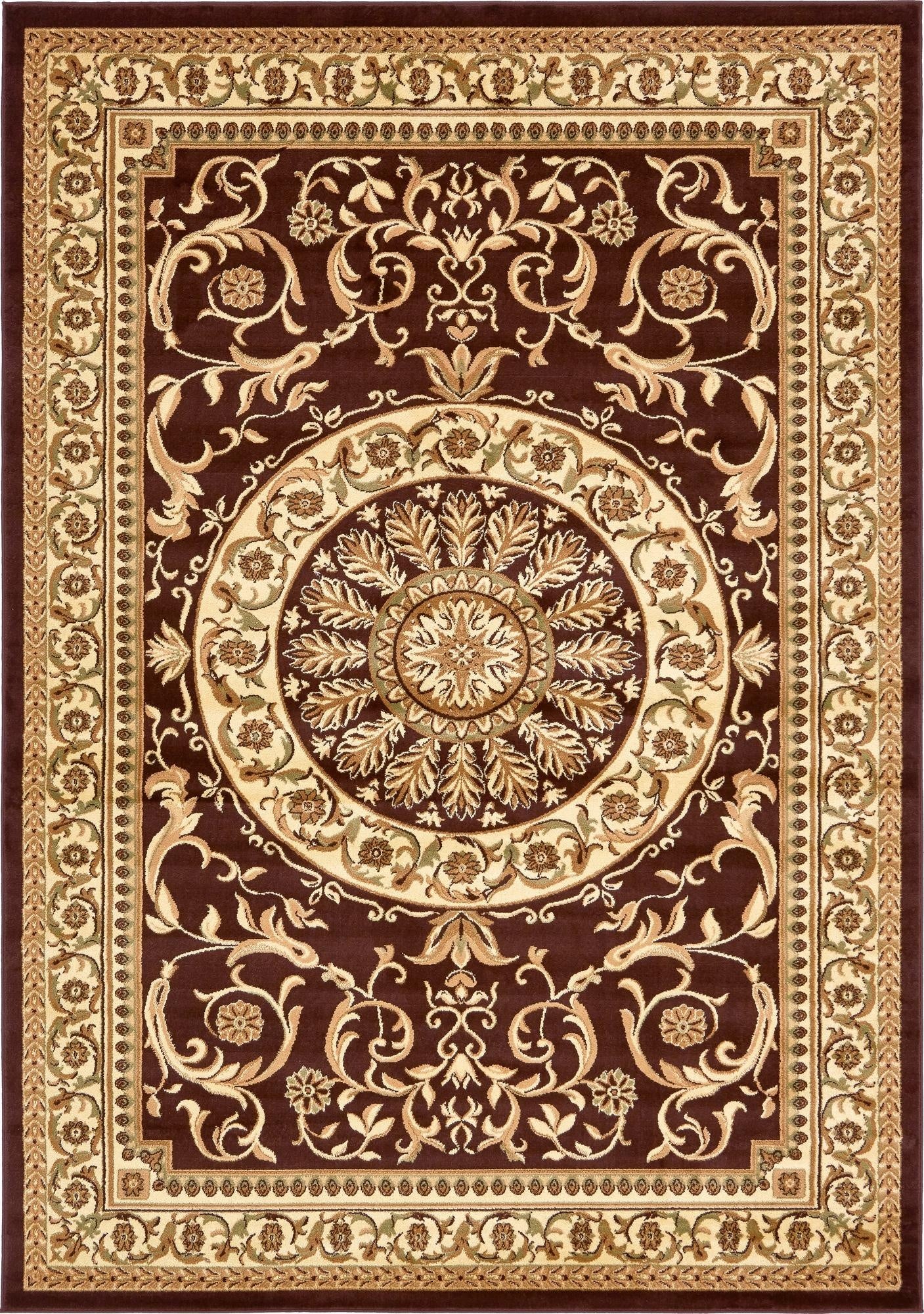 7' 10 x 11' Classic Aubusson Rug