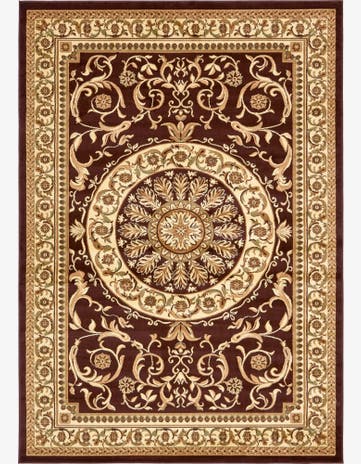 7' 10 x 11' Classic Aubusson Rug