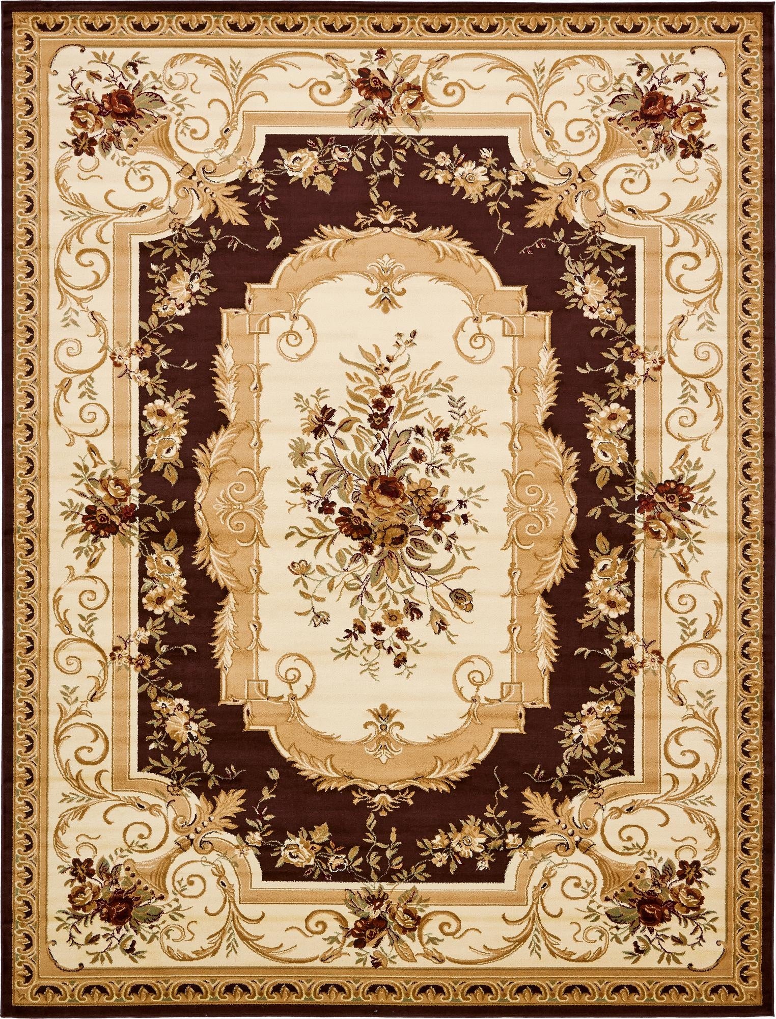Primary image 10' x 13' Classic Aubusson Rug