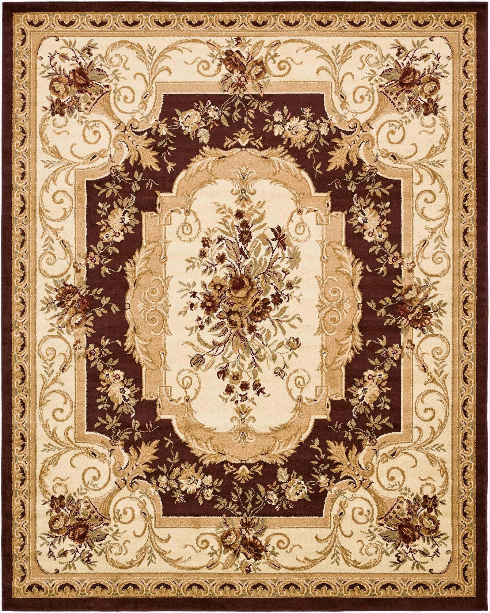 7' 10 x 10' Classic Aubusson Rug