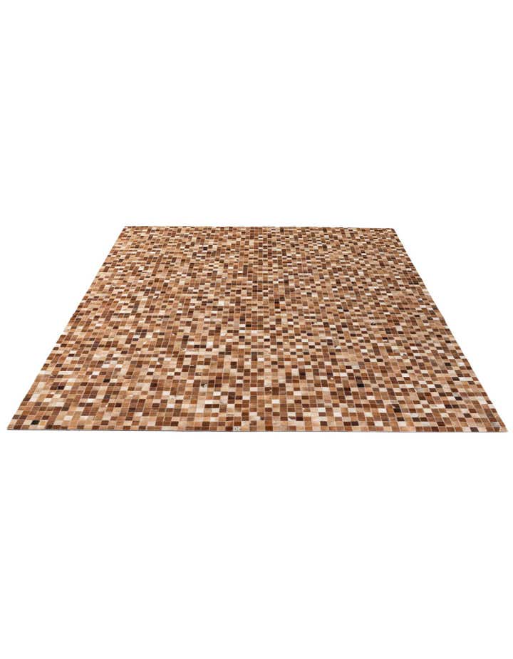 7' 11 x 9' 9 Cowhide - Patchwork Rug
