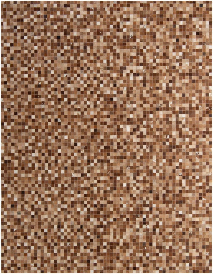 Detail image of 7' 11 x 9' 9 Cowhide - Patchwork Rug