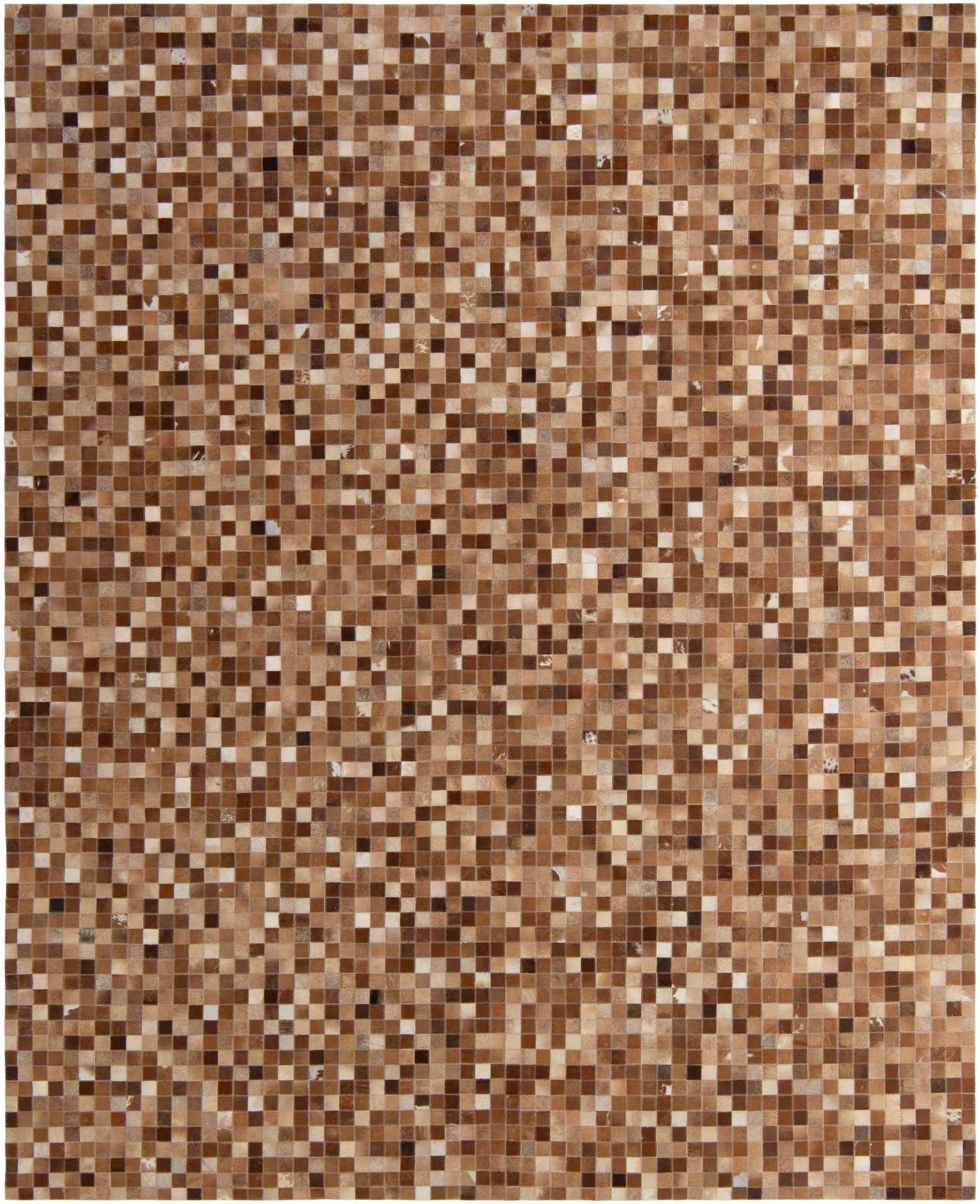 7' 11 x 9' 9 Cowhide - Patchwork Rug
