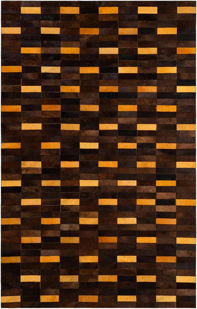 5' x 7' 11 Cowhide - Patchwork Rug