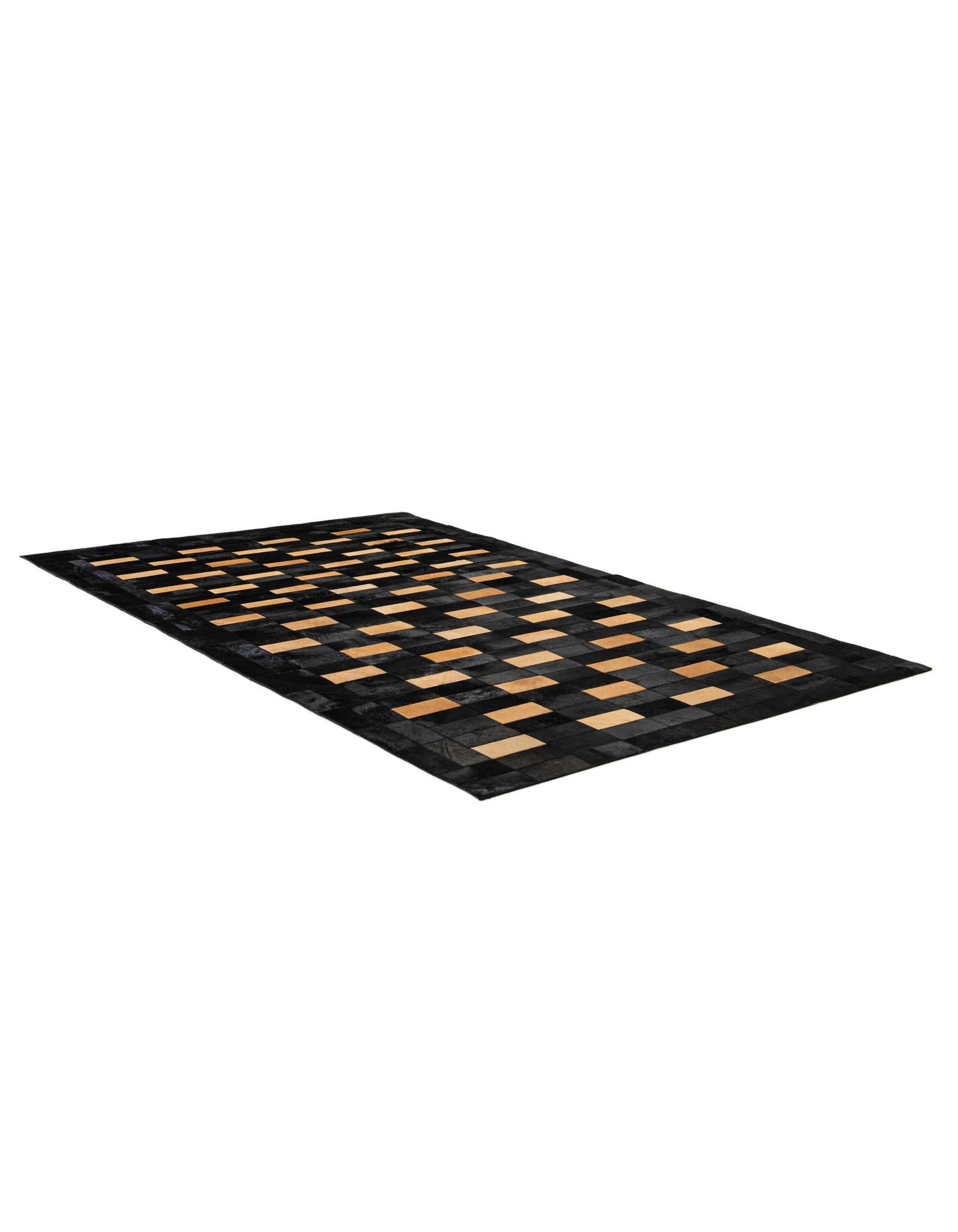 5' x 7' 11 Cowhide - Patchwork Rug