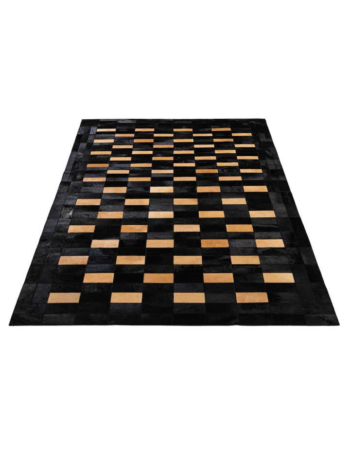 5' x 7' 11 Cowhide - Patchwork Rug